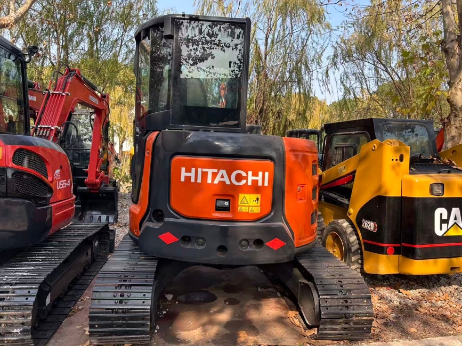 Hitachi ZX55 Mini used excavator 0 photo 3