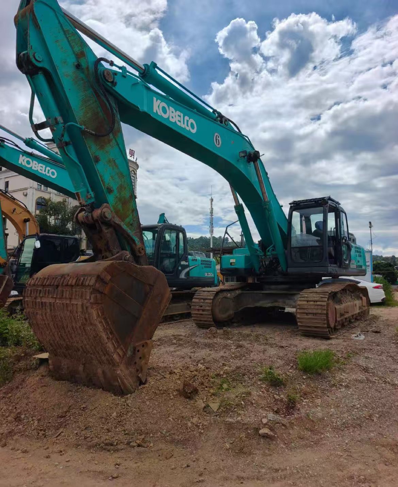 Kobelco SK460 used excavator 0 photo 4