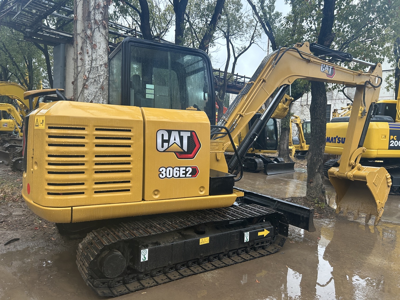 CAT 306E2 Mini used excavator 0 photo 6