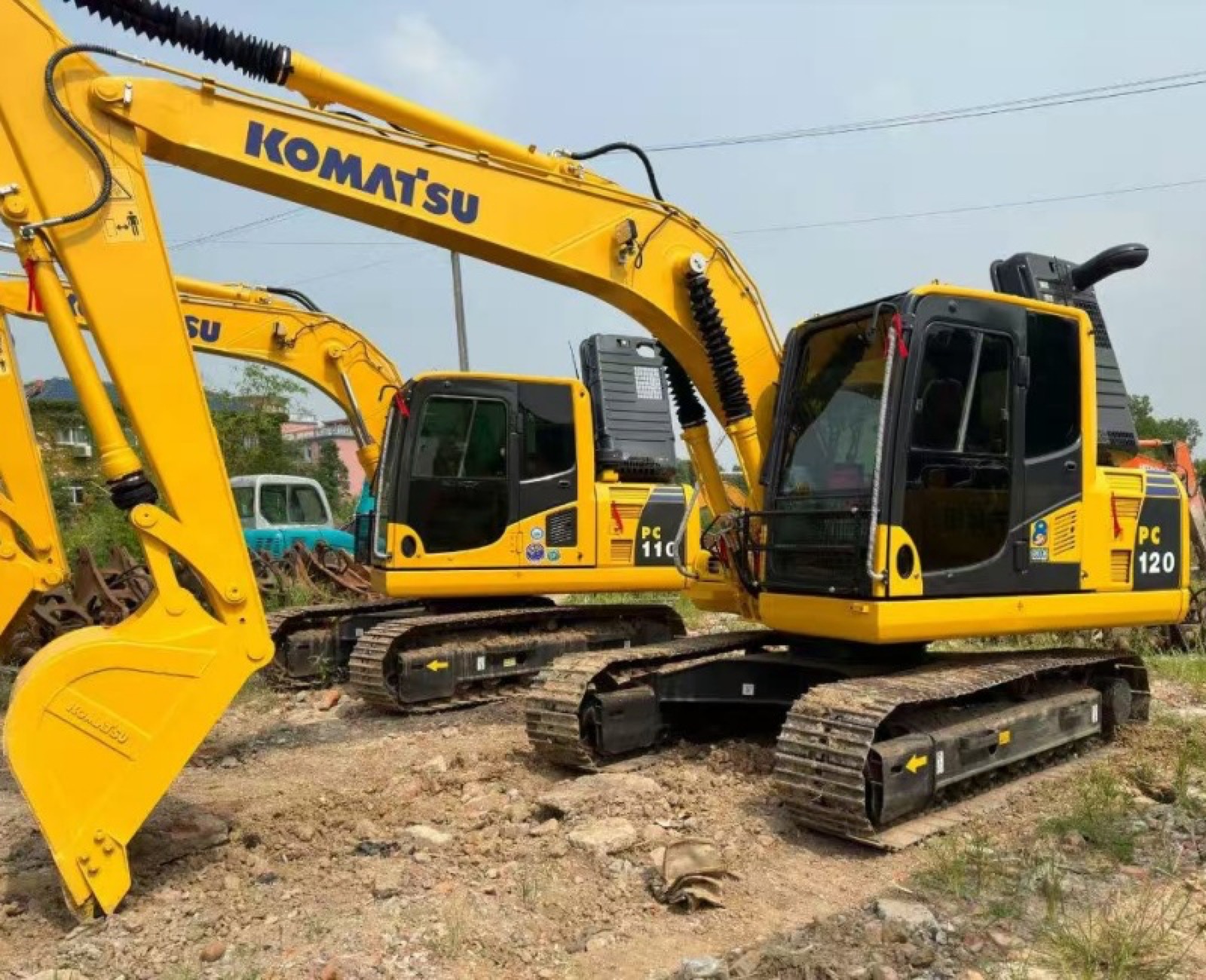 Komatsu PC120 used excavator 0 photo 4
