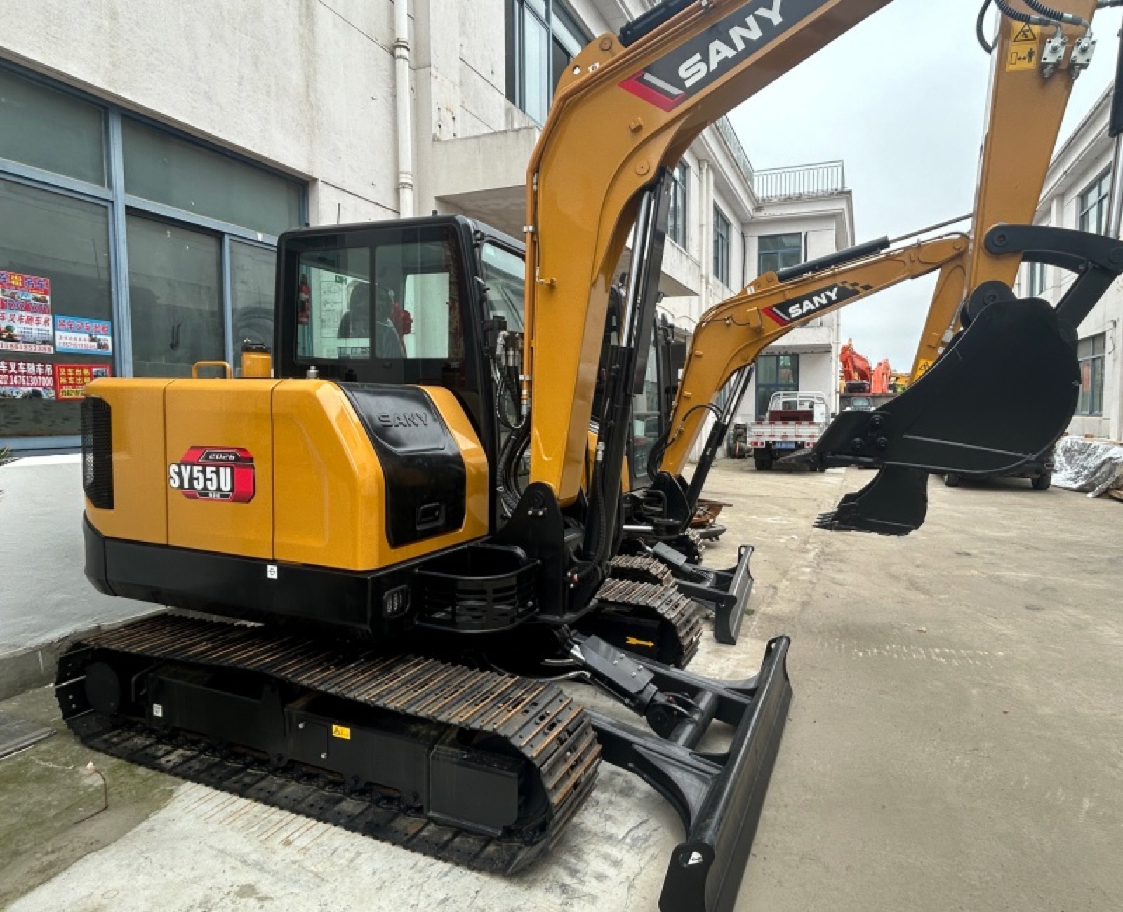 Used SANY SY55U Mini Excavator for Sale