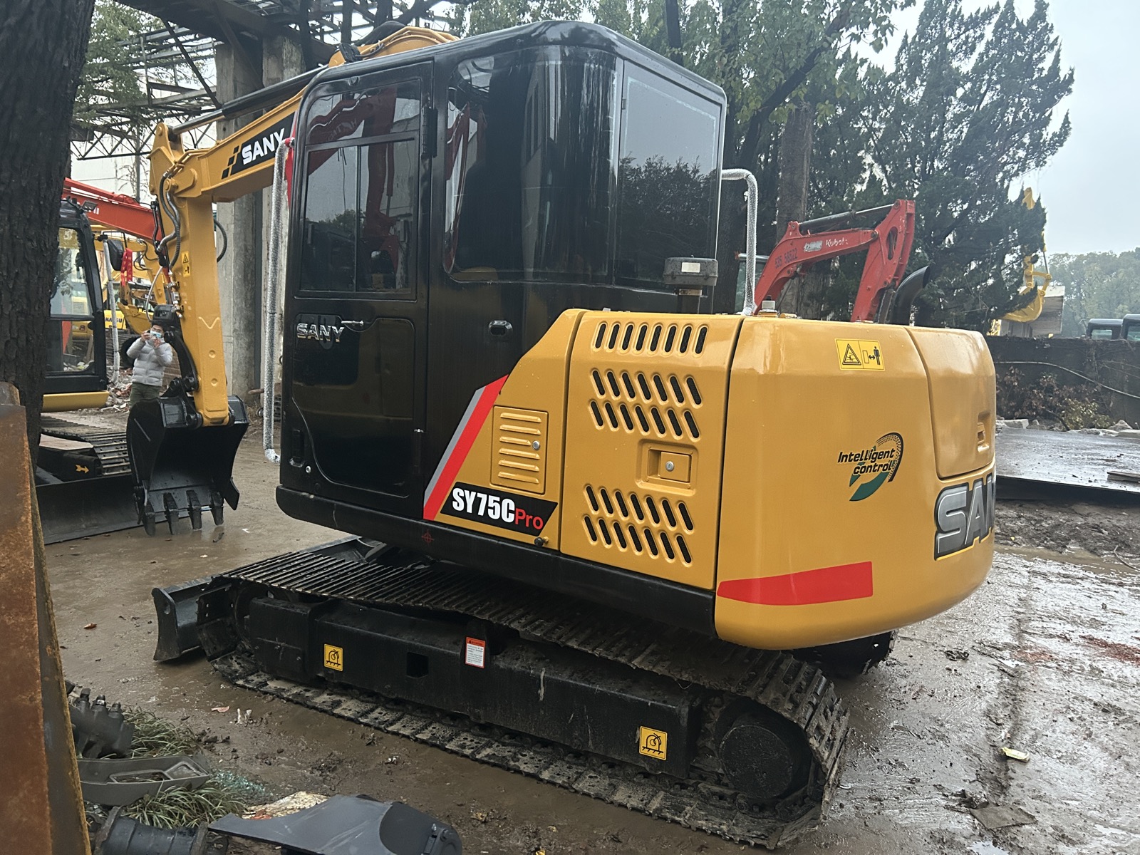 Sany SY75C Mini used excavator 0 photo 2