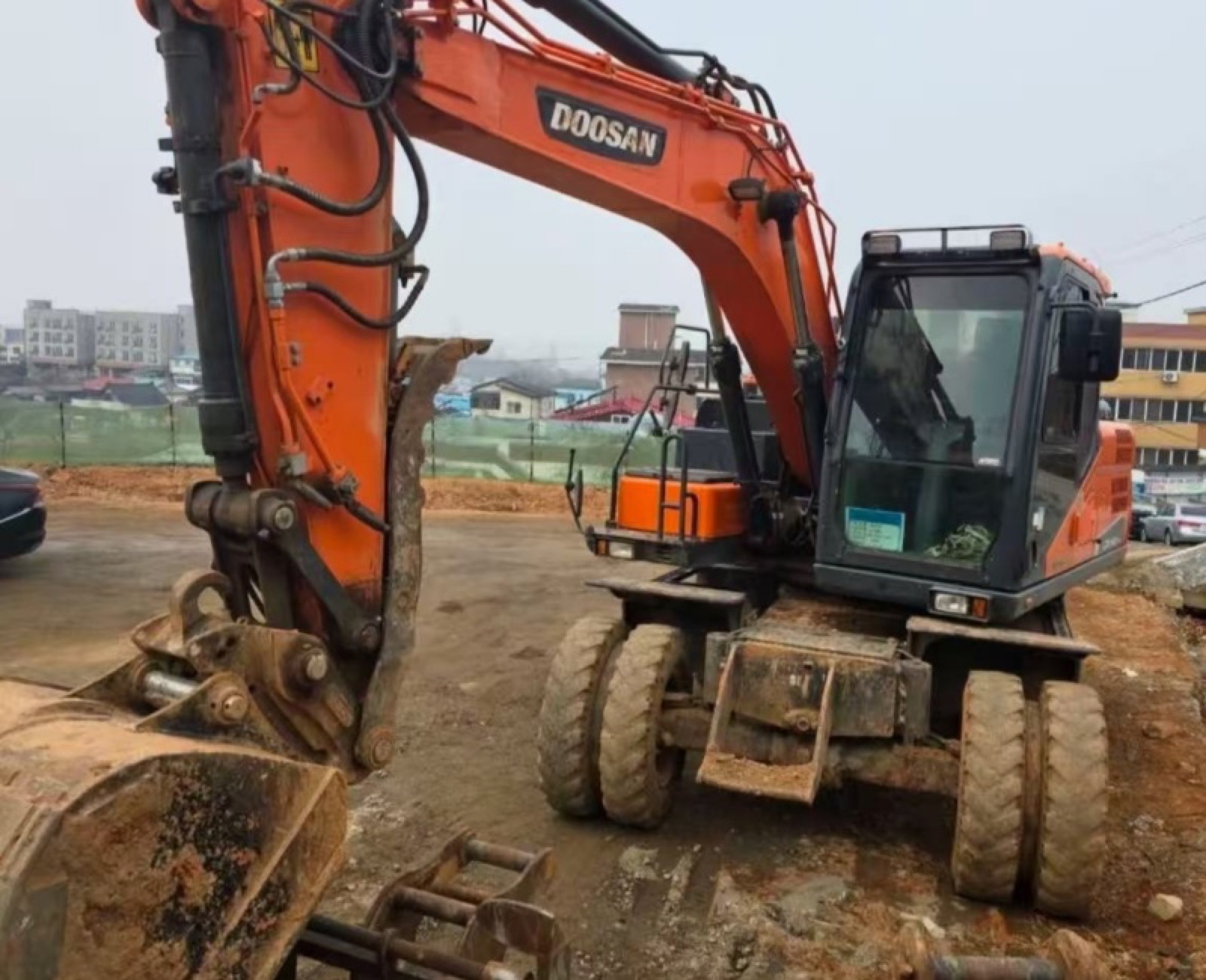 Doosan 140 used excavator 0 photo 8