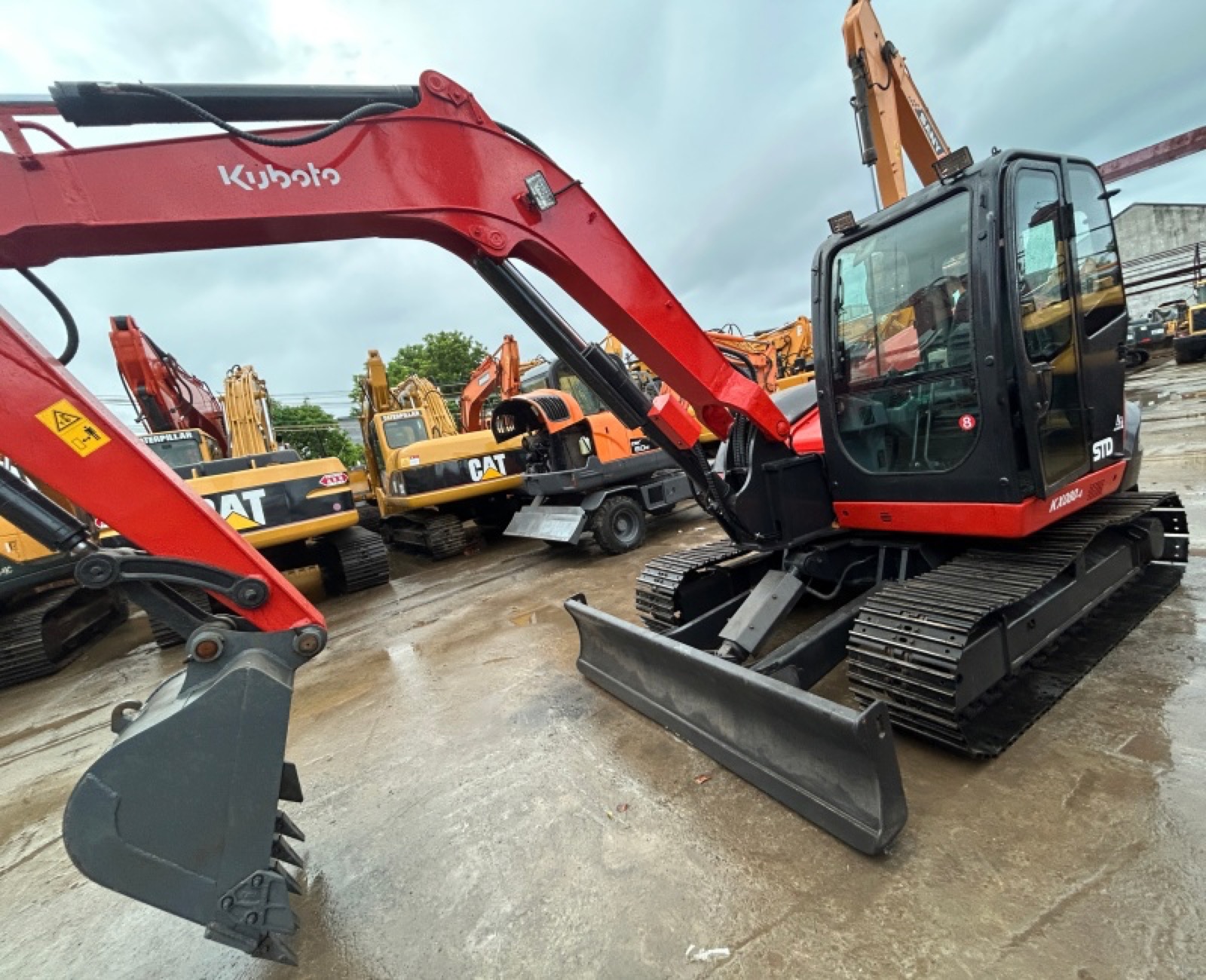 Kubota 080 Mini used excavator 0 photo 8