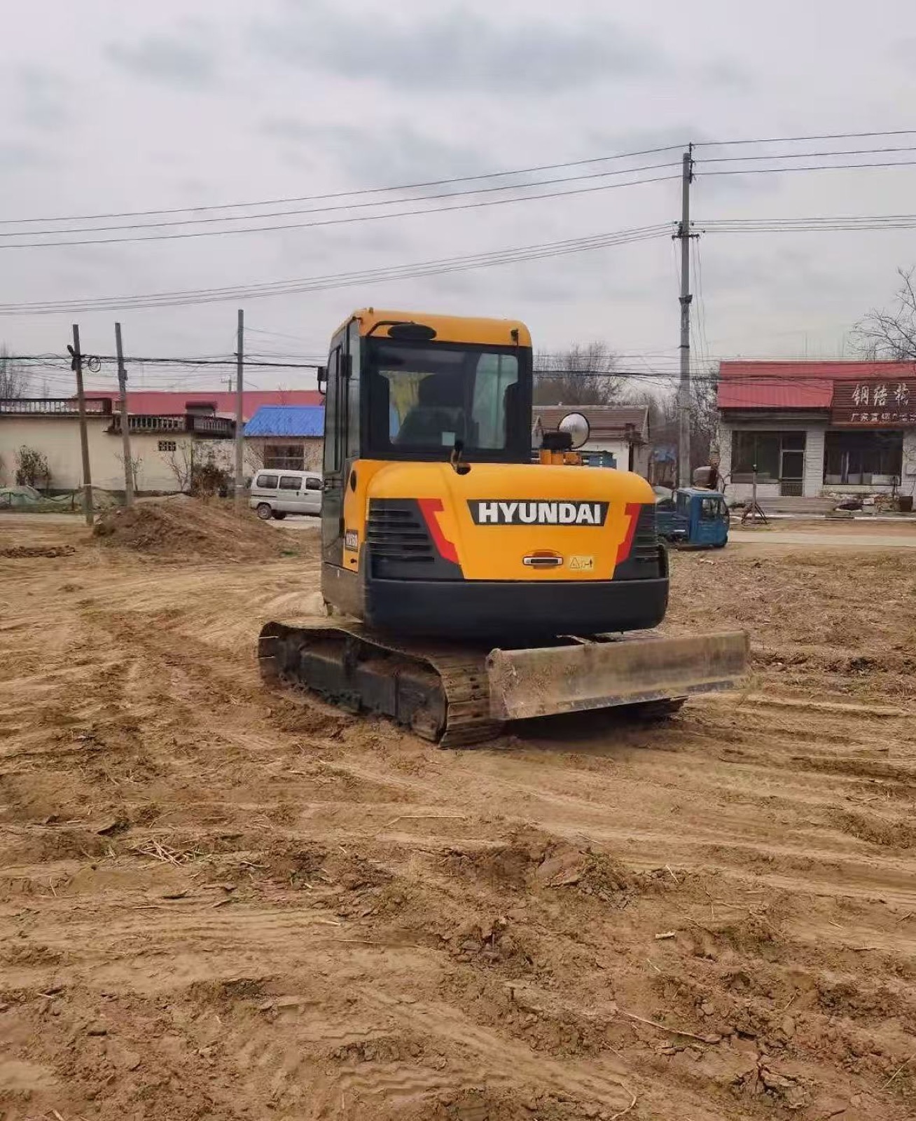 Hyundai HX60 Mini used excavator 0 photo 5