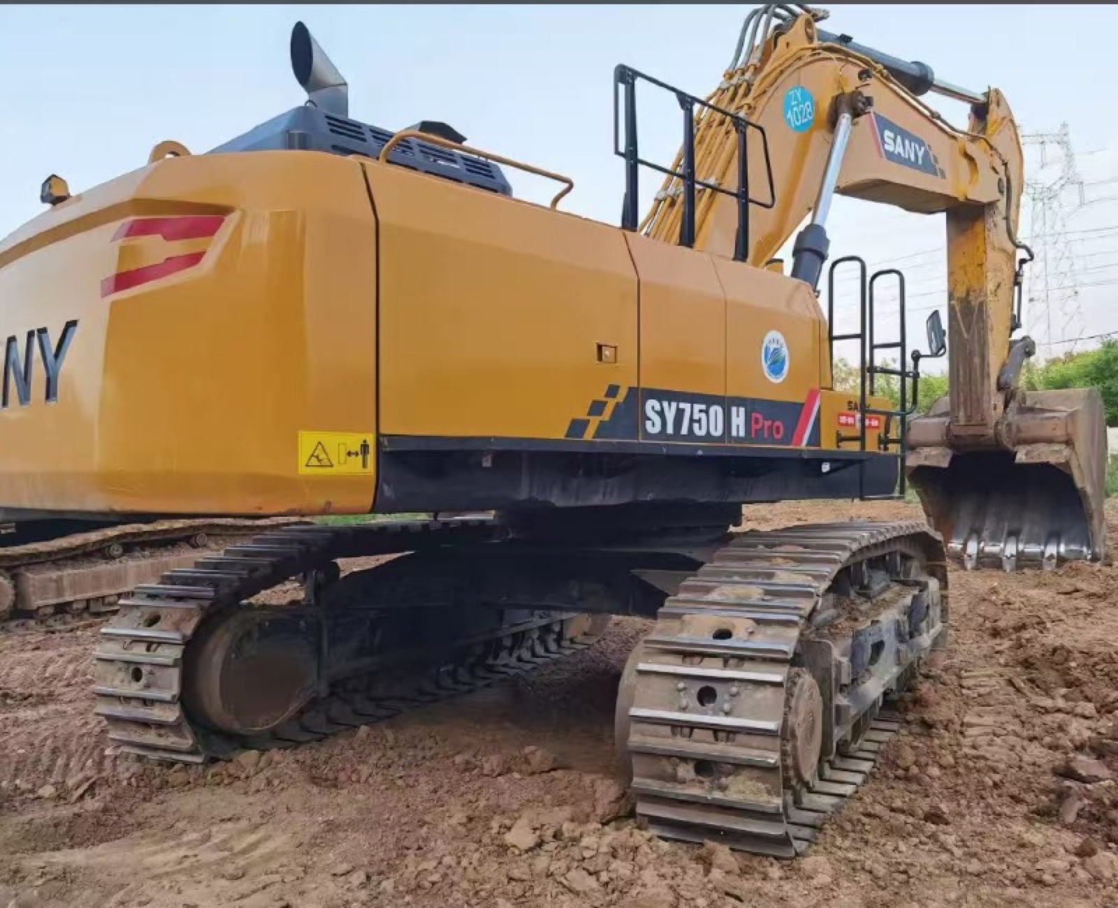 Sany 750 used excavator 0 photo 6