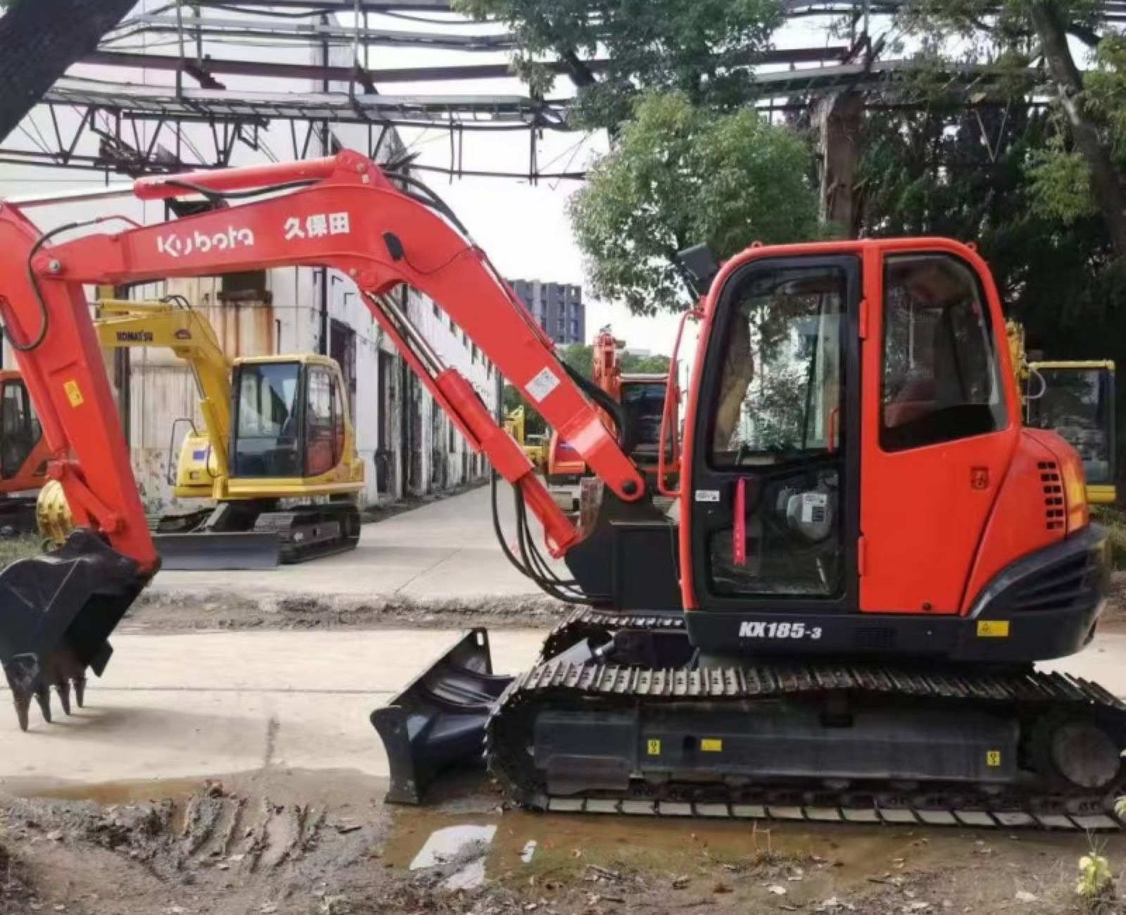 Kubota KX185 Mini used excavator 0 photo 4
