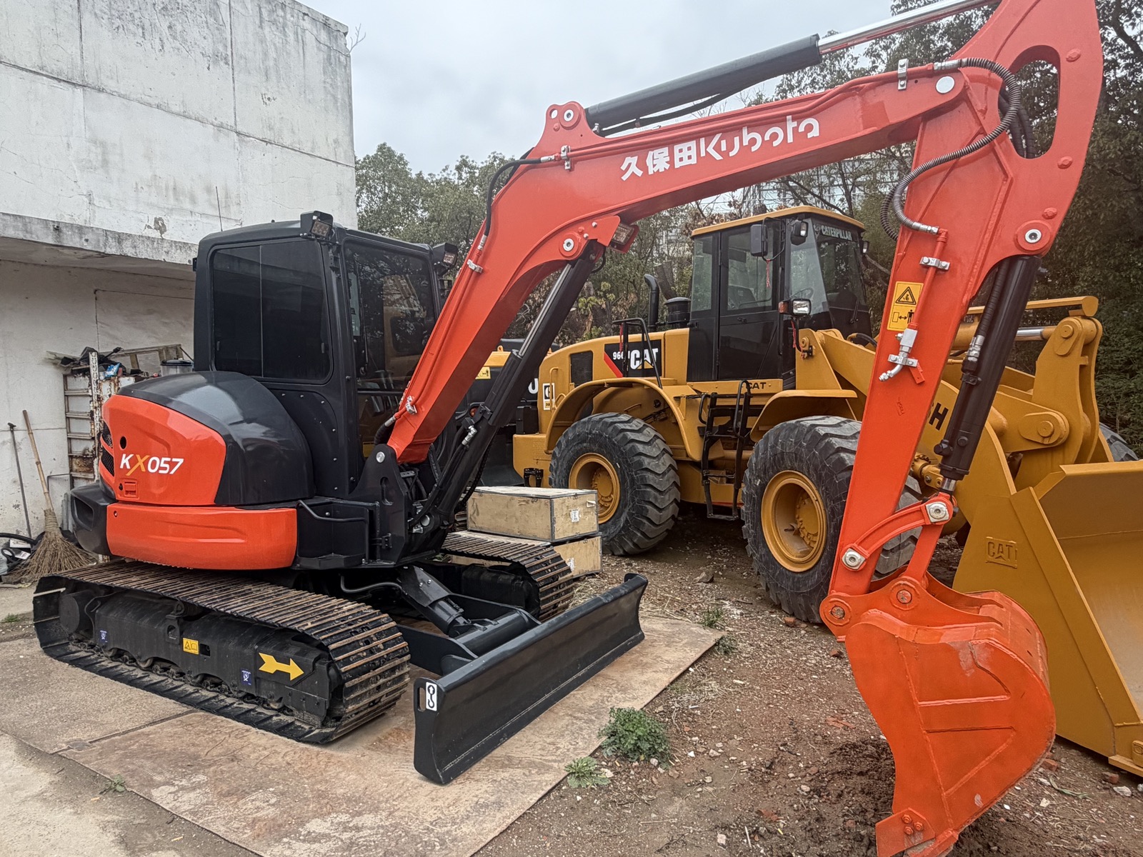 Kubota KX057 Mini used excavator 0 photo 7
