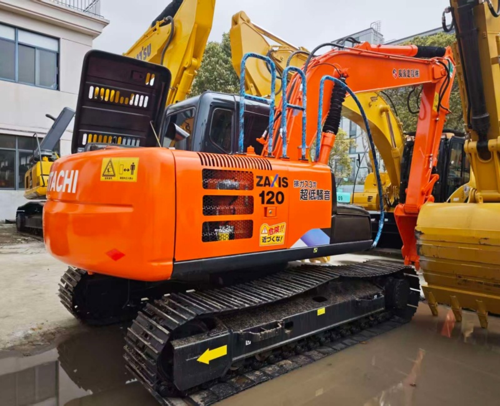 Hitachi 120 used excavator 0 photo 7