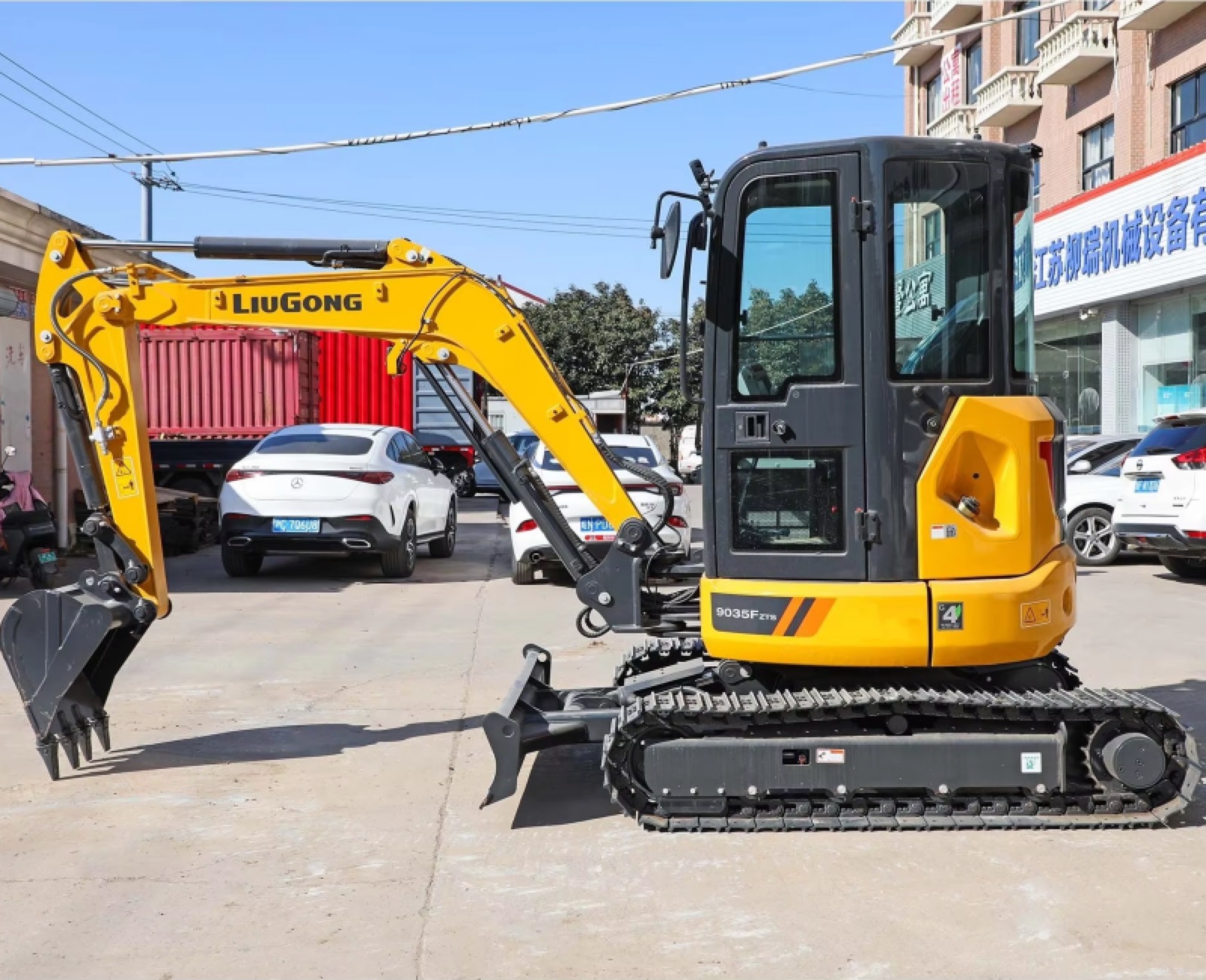 LiuGong 9035 Mini used excavator 0 photo 3