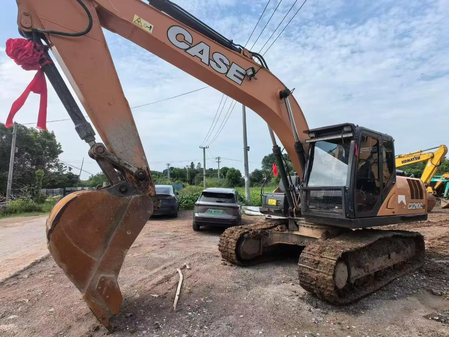 CASE 210 used excavator 0 photo 1