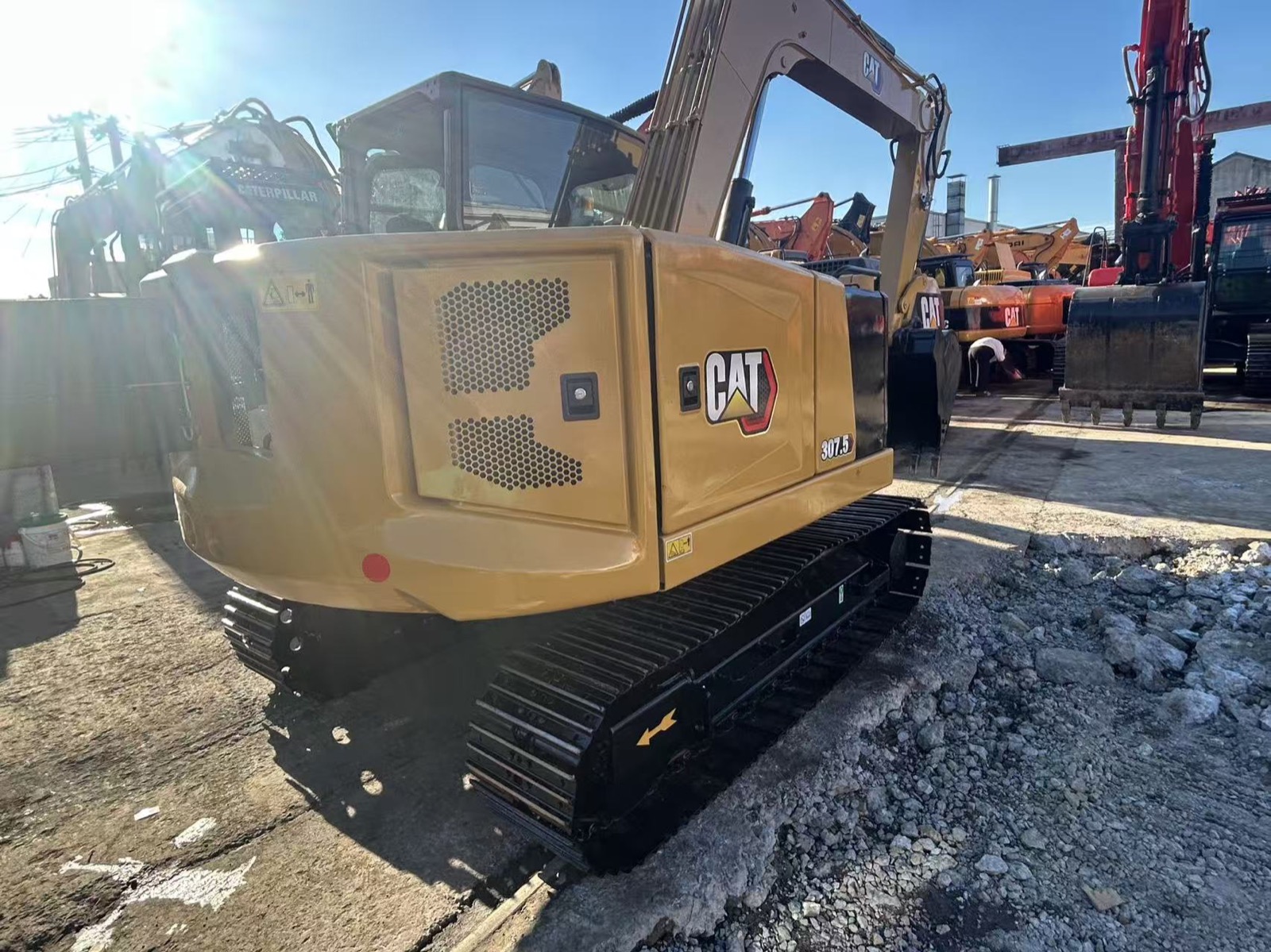 CAT 307.5 Mini used excavator 0 photo 7