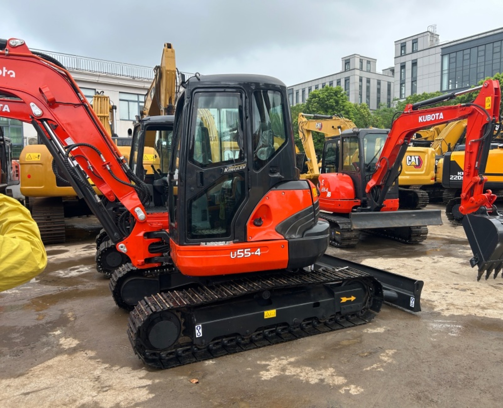 Kubota U55 Mini used excavator 0 photo 2