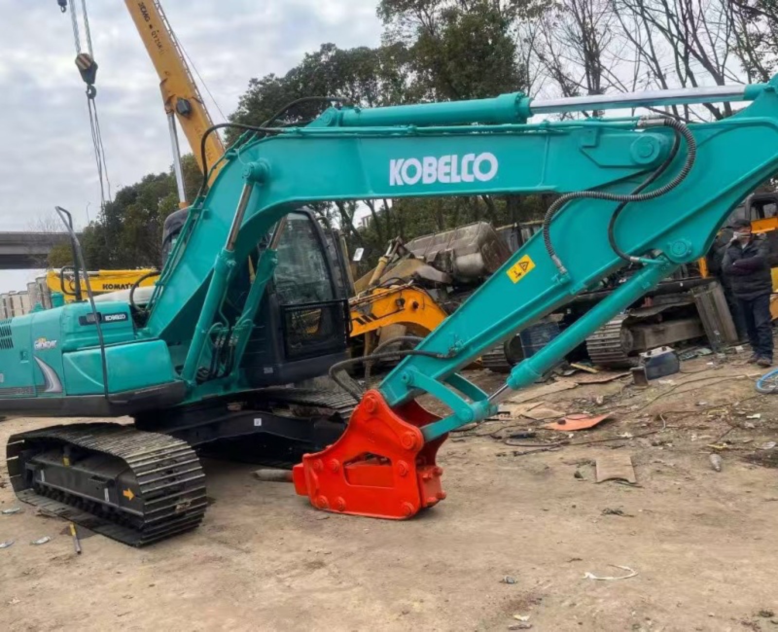 Kobelco SK130-8 used excavator 0 photo 7
