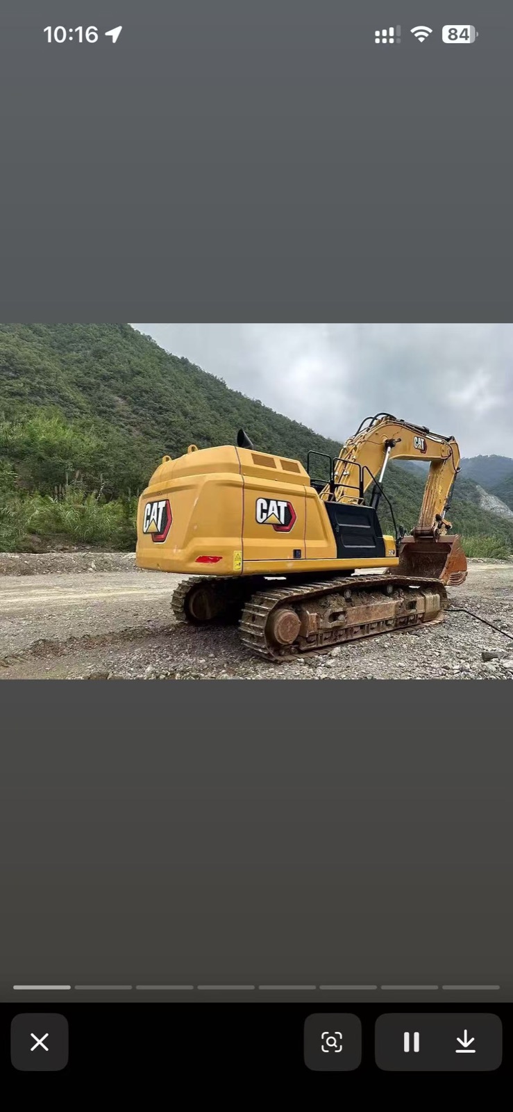 CAT 352 used excavator 0 photo 2
