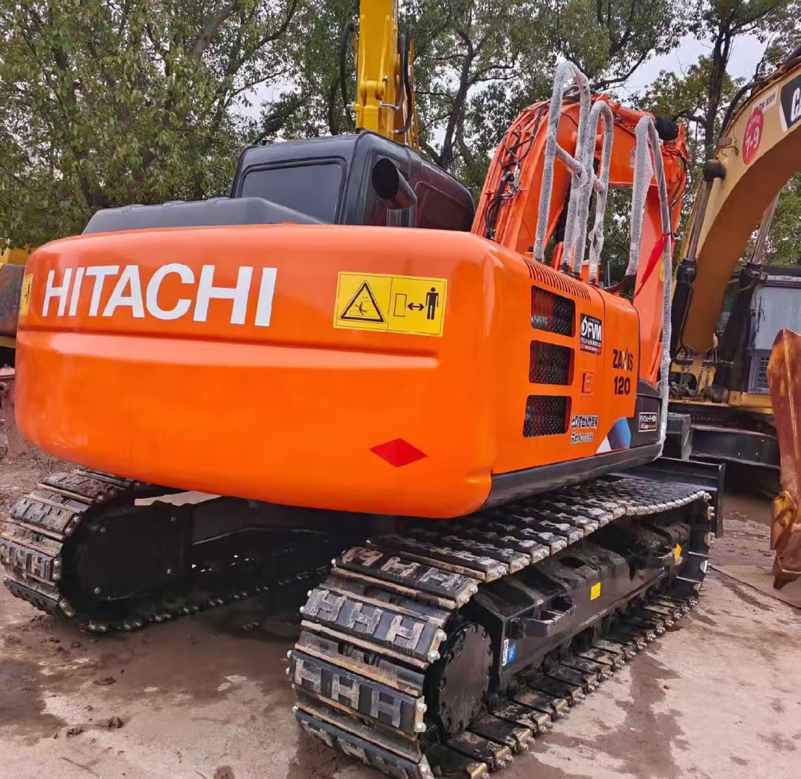Hitachi 120 used excavator 0 photo 3