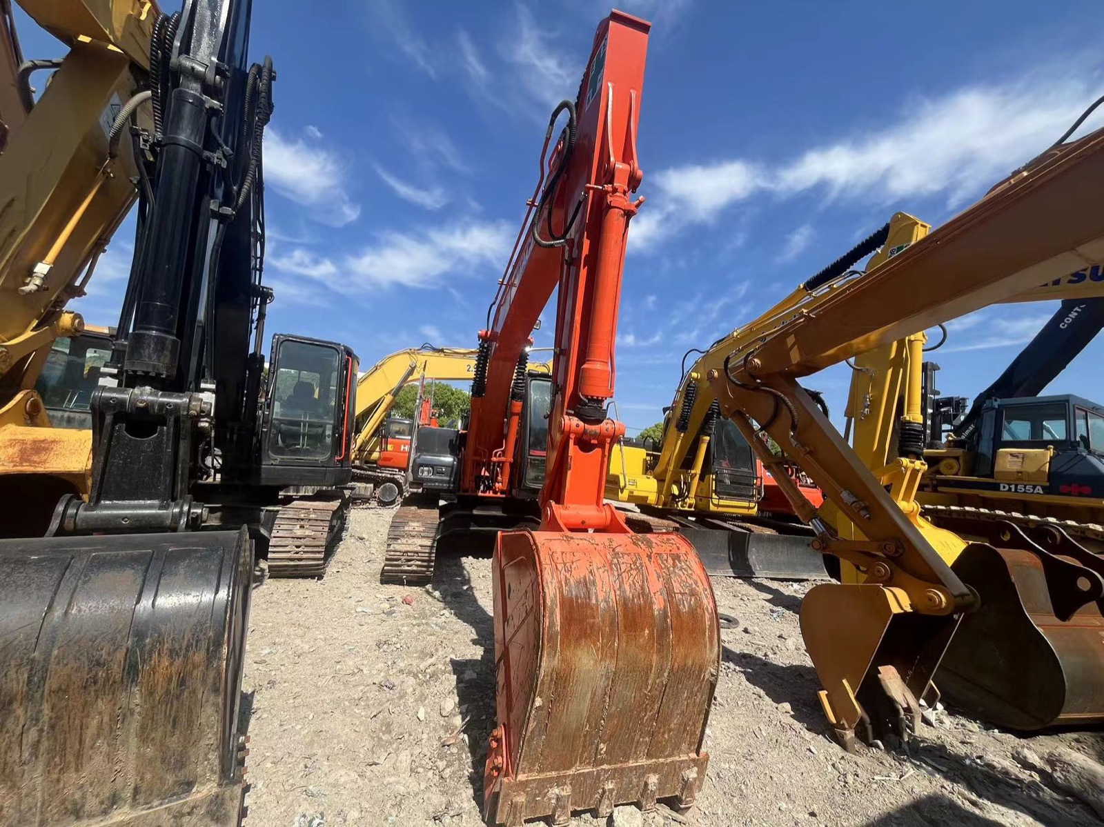 Hitachi 120 used excavator 0 photo 3