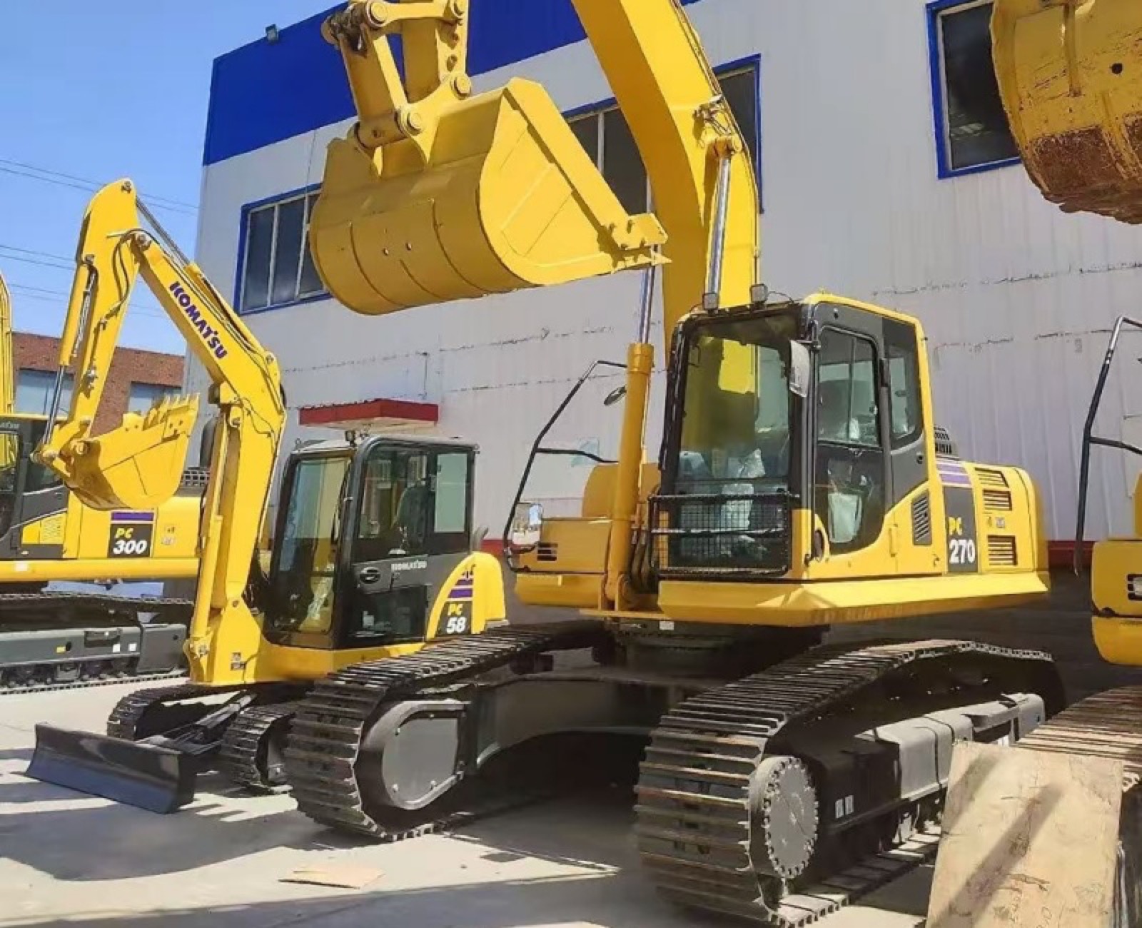 Komatsu PC270 used excavator 0 photo 7