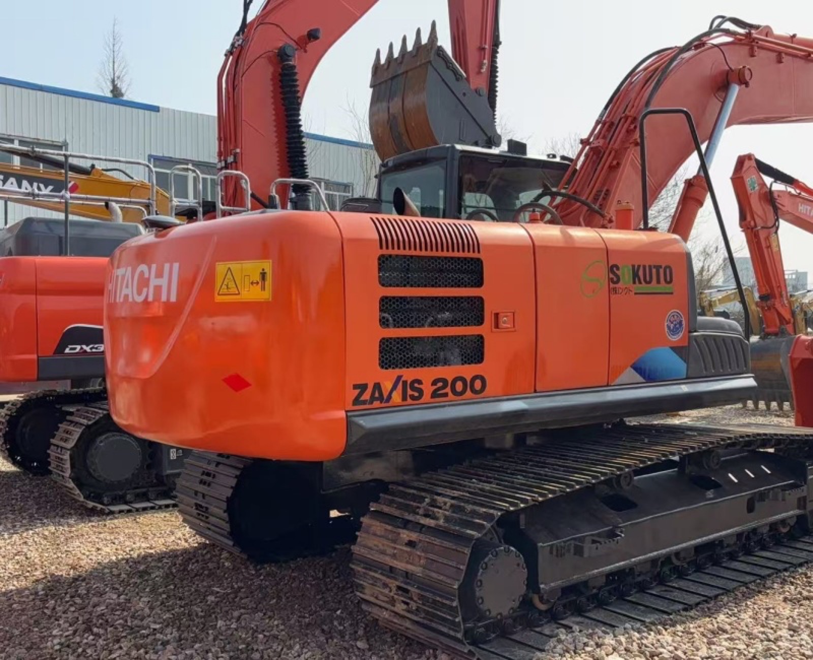 Hitachi ZX200 used excavator 0 photo 6