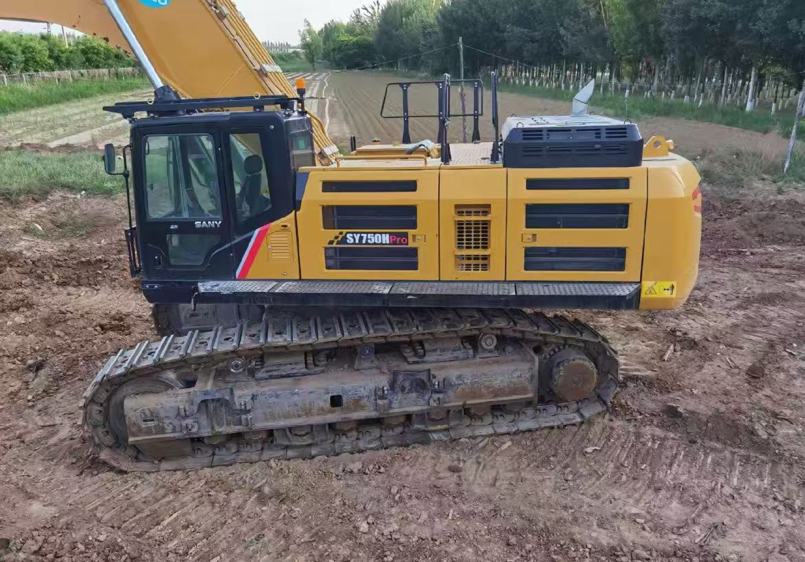 Sany 750 used excavator 0 photo 4