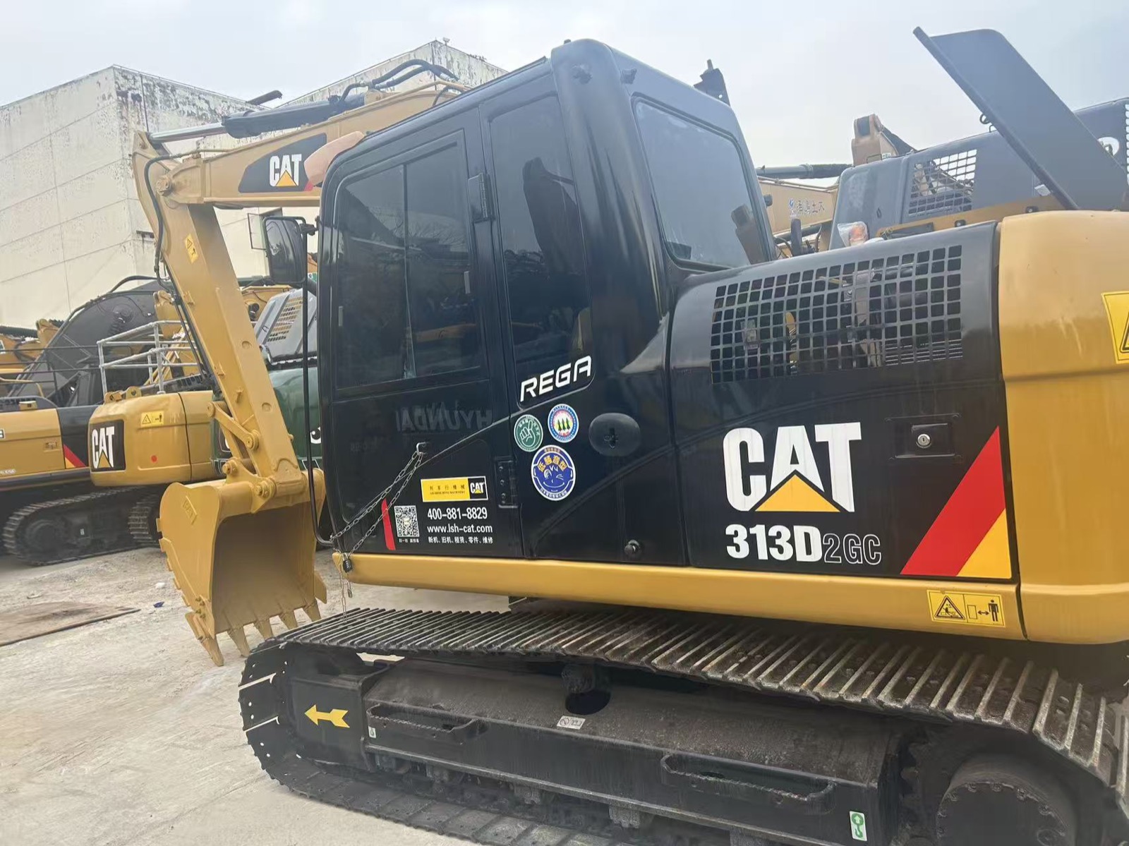CAT 313D2GC used excavator 0 photo 6