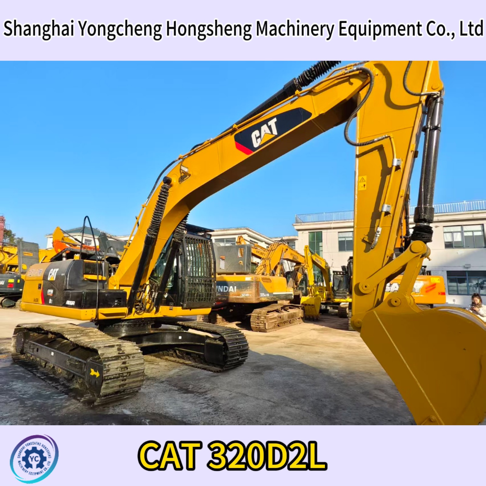 CAT 320D2 used excavator 0 photo 3
