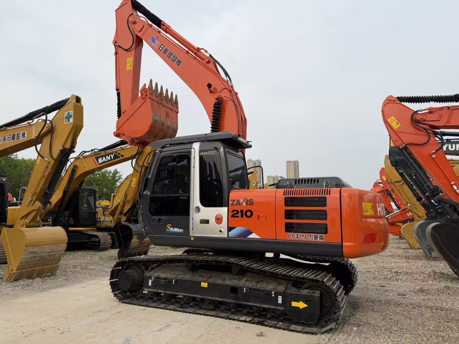 Used Hitachi 210 Excavator for Sale
