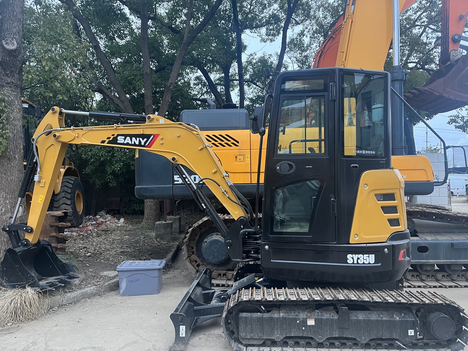 Sany SY35U Mini used excavator 0 photo 3