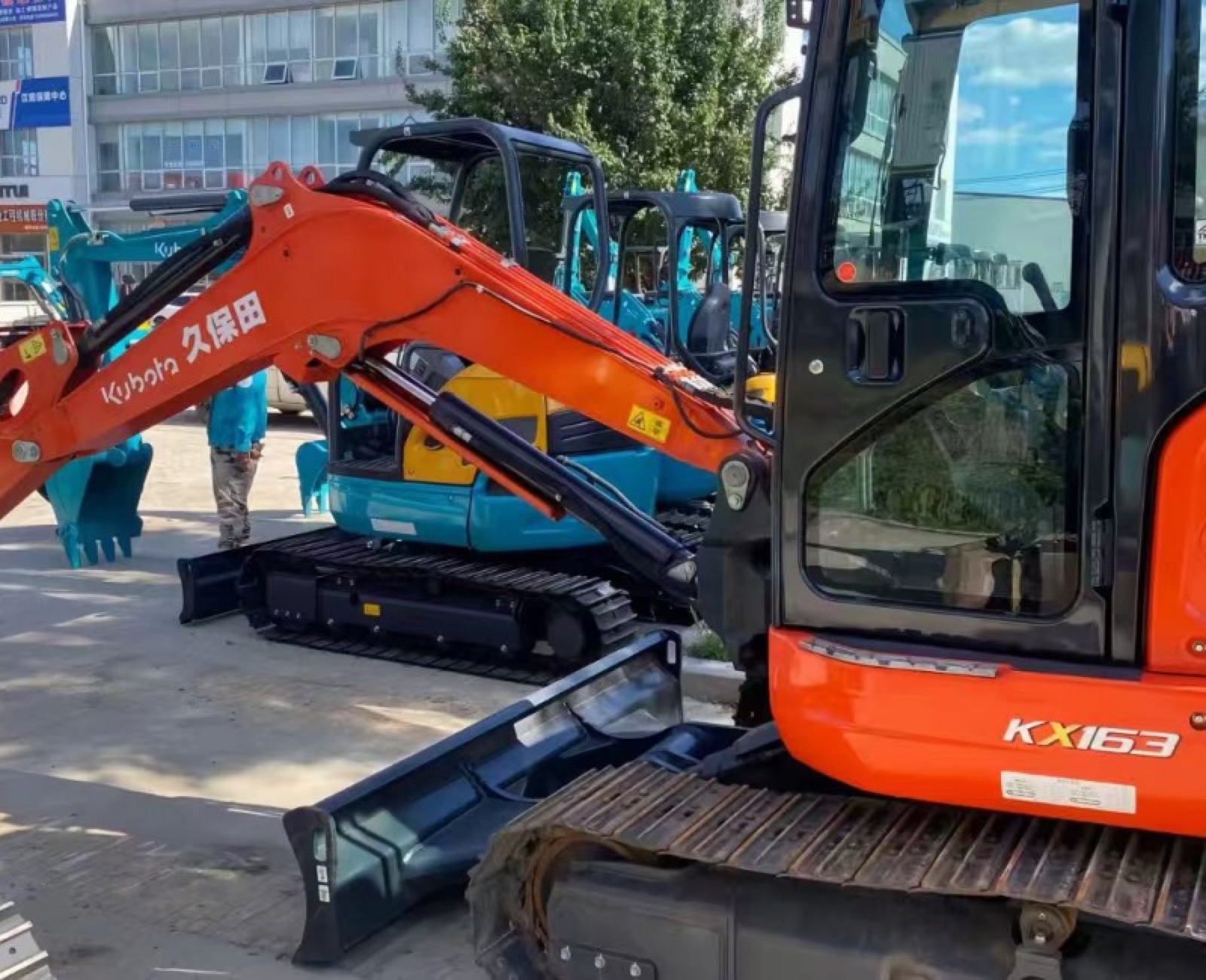 Used Kubota KX163 Mini Excavator for Sale