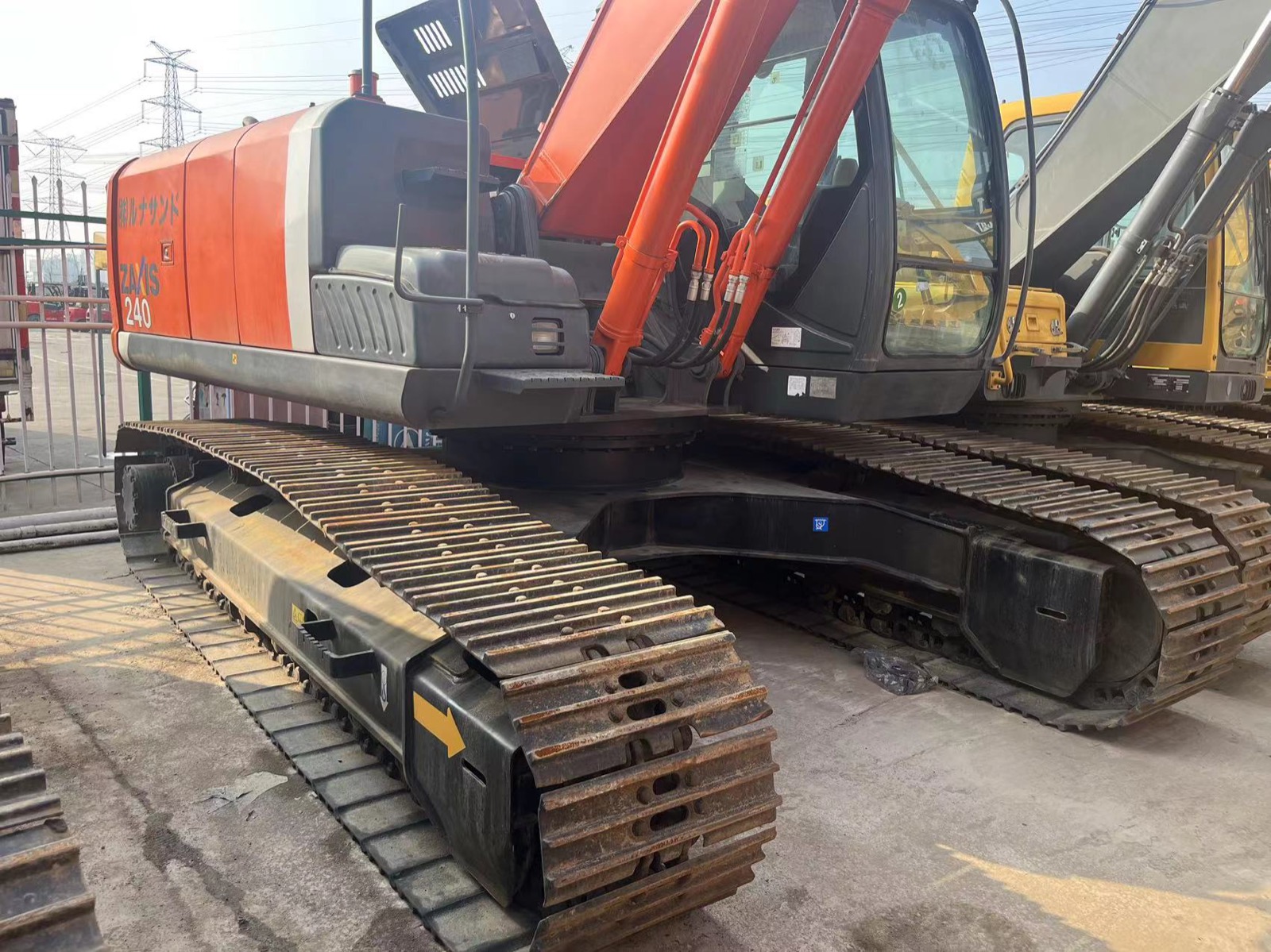 Hitachi ZX240 used excavator 0 photo 7
