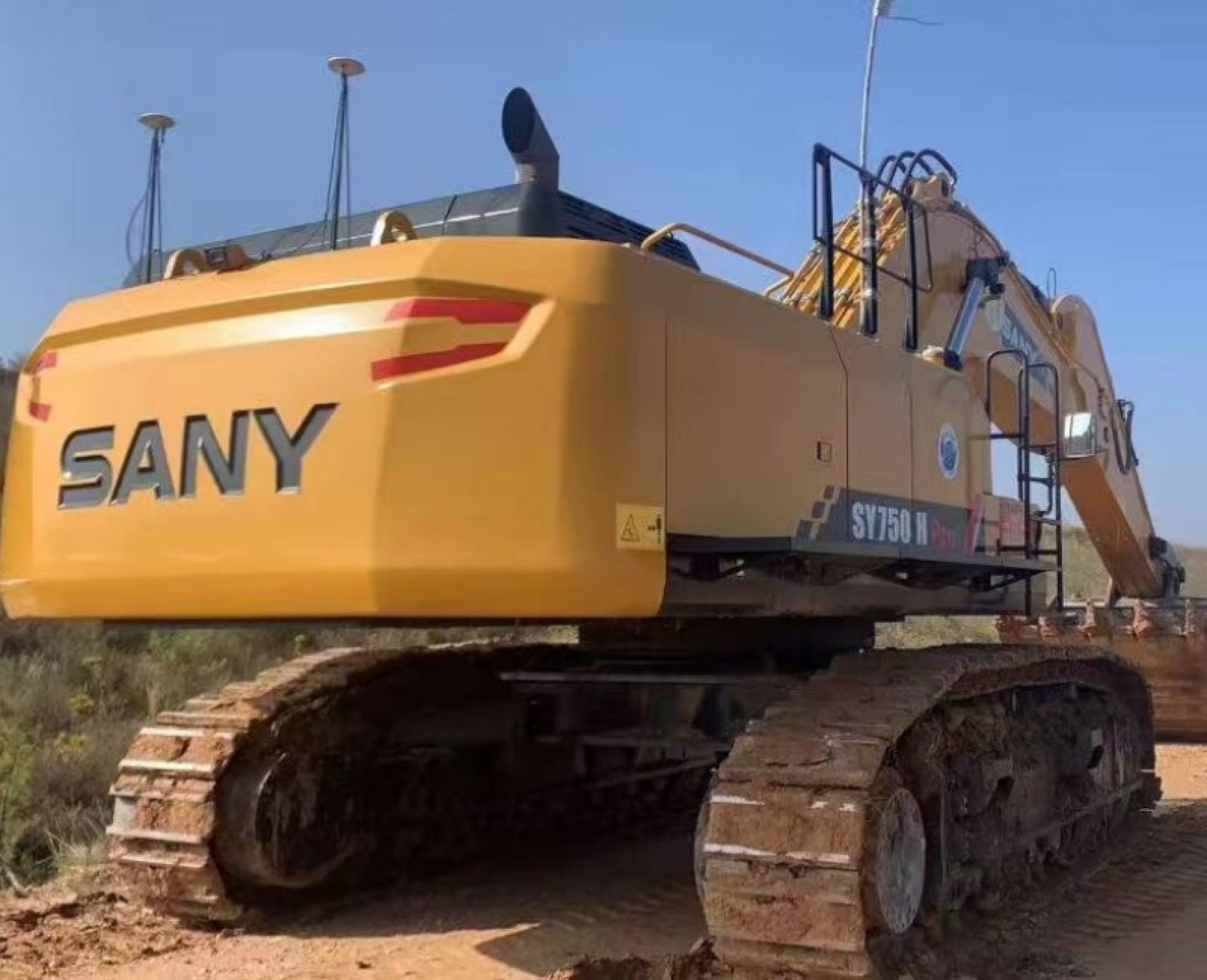 Sany 750 used excavator 0 photo 2