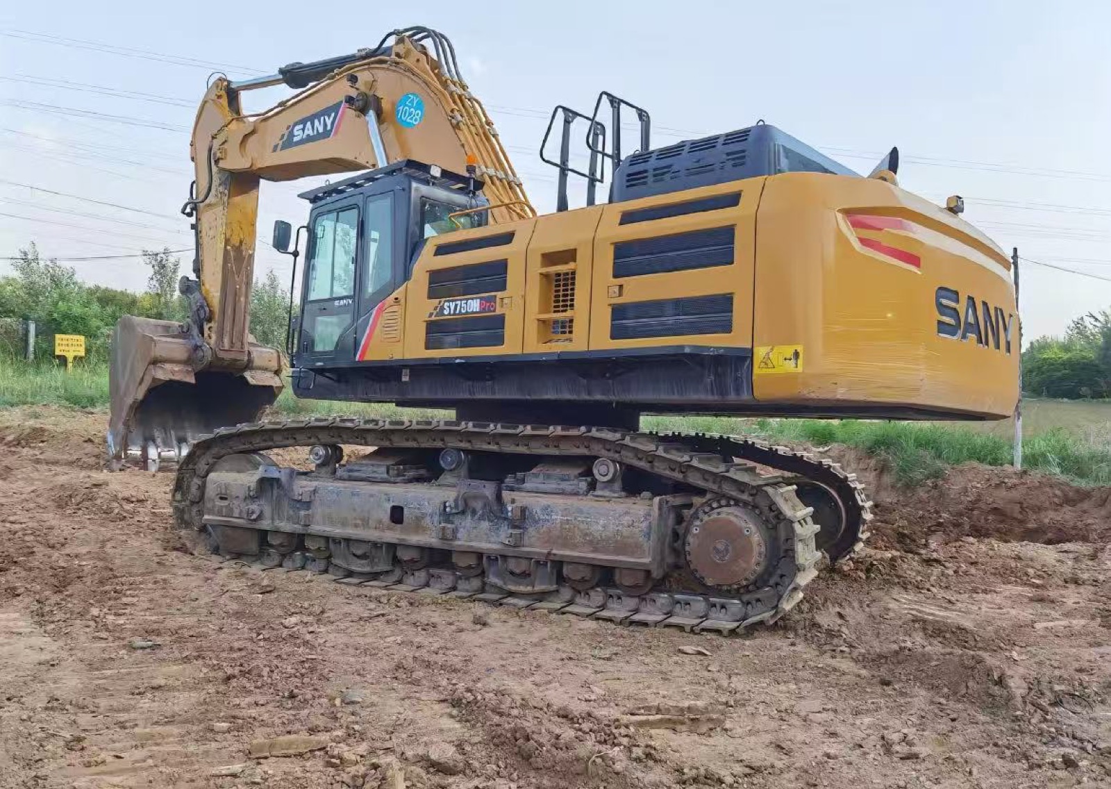 Sany 750 used excavator 0 photo 5