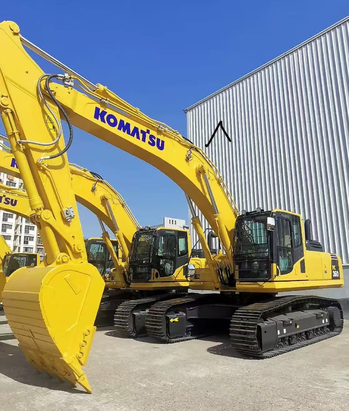 Komatsu PC360 used excavator 0 photo 4