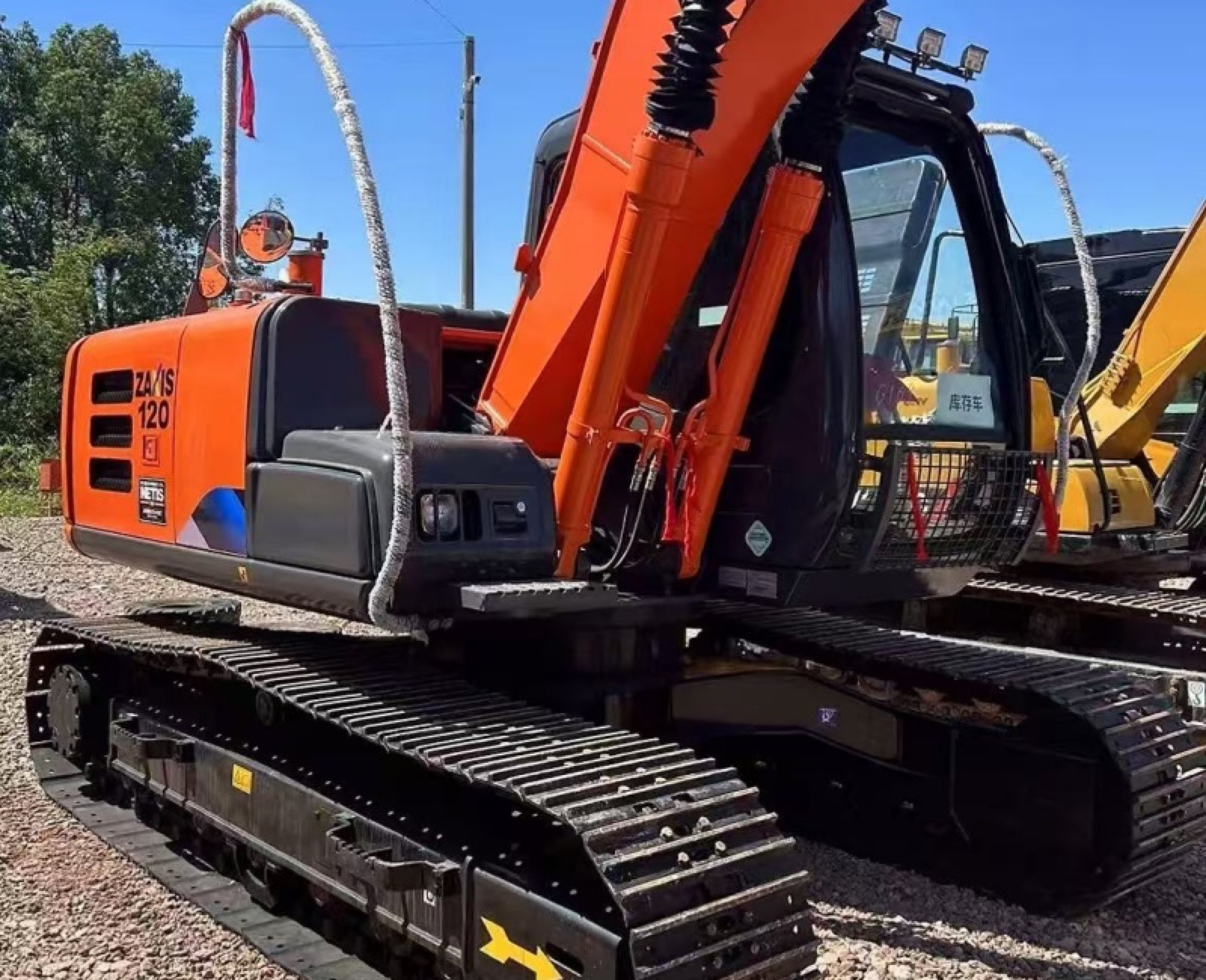 Hitachi 120 used excavator 0 photo 4