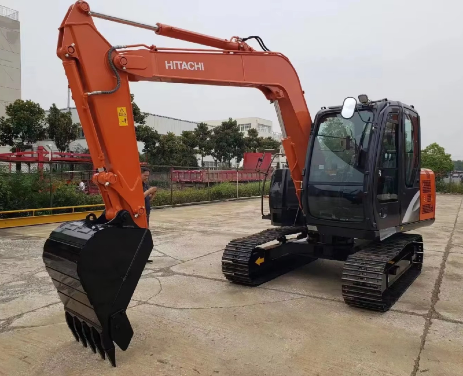 Hitachi 70-5A used excavator 0 photo 3