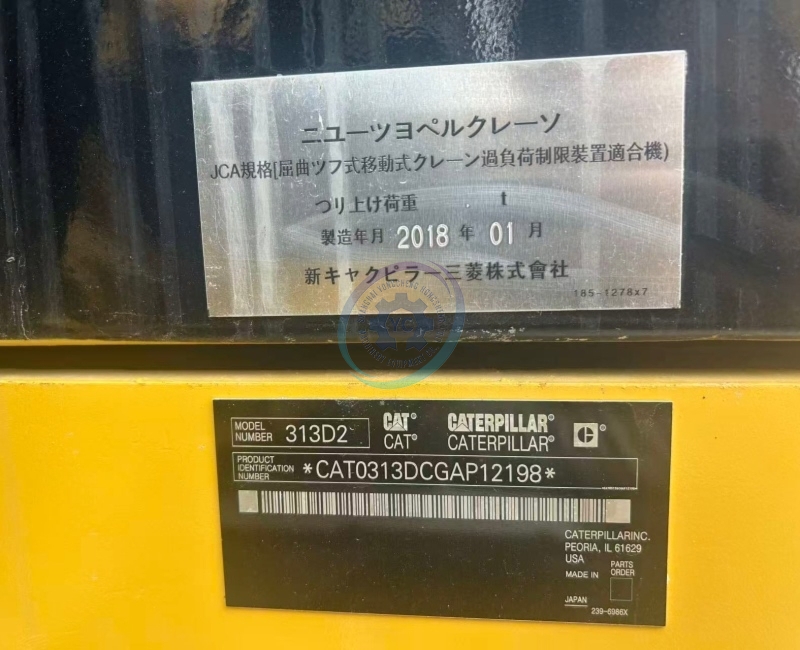 Used Caterpillar 313D2GC Excavator for Sale