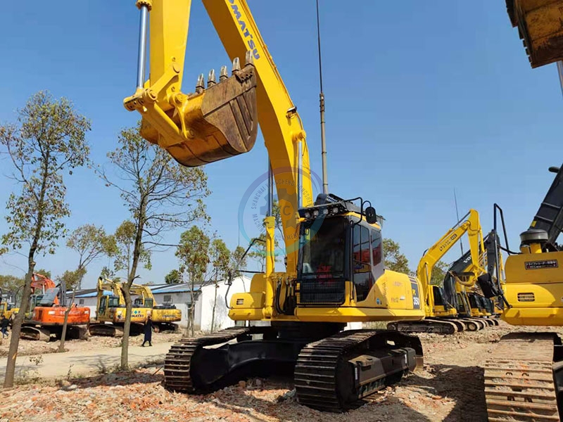High Performance Used Komatsu PC350-7 Excavator 35 Ton Japan Original Second Hand High Quality Engine Gearbox Gear-Stock