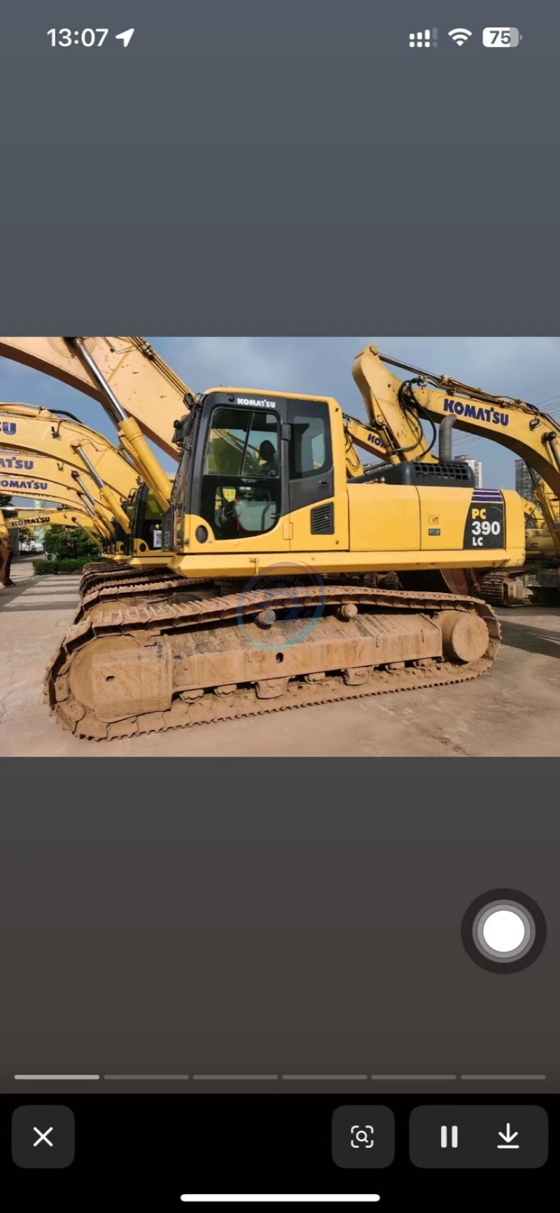 Used Komatsu PC390 Excavator for Sale