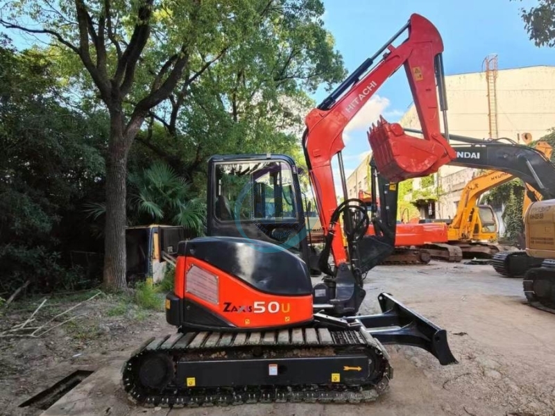 5 ton Used Hitachi Excavator ZX50U Old Mini Hydraulic Crawler Yanmar 4TNV88 Engine