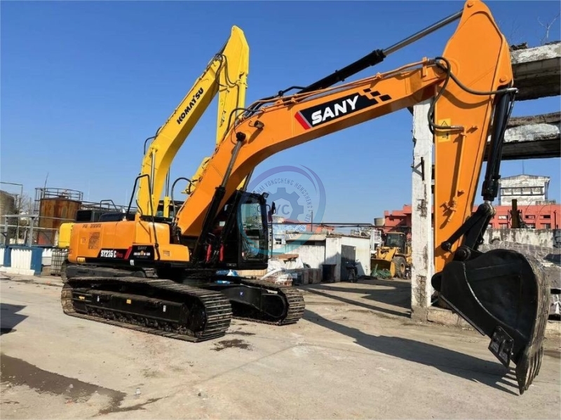 23.5ton Sany SY235C Used Crawler Excavator Equipment Medium Sized SY235CPro