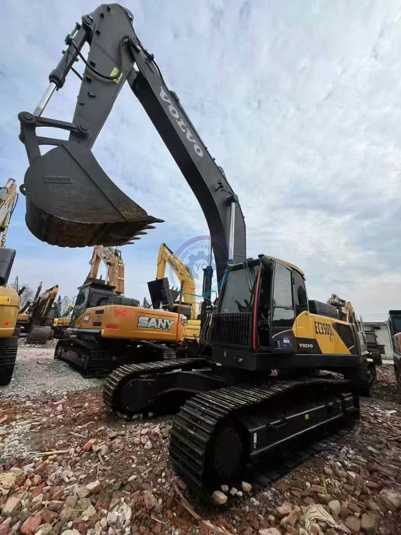 EC350DL Low Working Hours Low Price 35 Tons Used Volvo Excavator EC350dl in Good Condition EC350dl 350DL Volvo EC350DL
