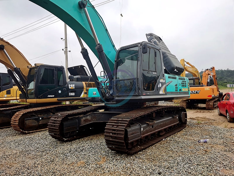 SK330-8 Old Kobelco Excavator Hydraulic Crawler Earth Moving Equipment