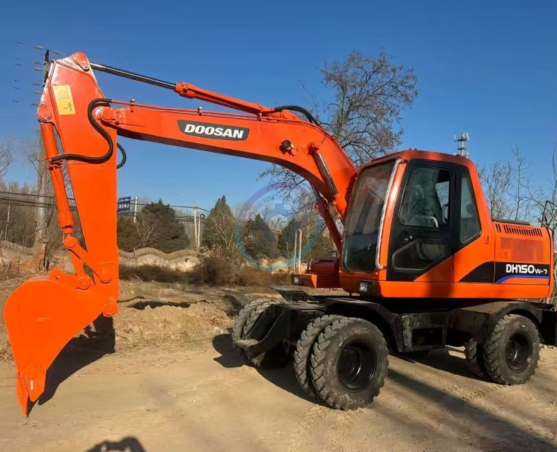 Used Doosan DH150W-7 Wheeled Excavator for Sale