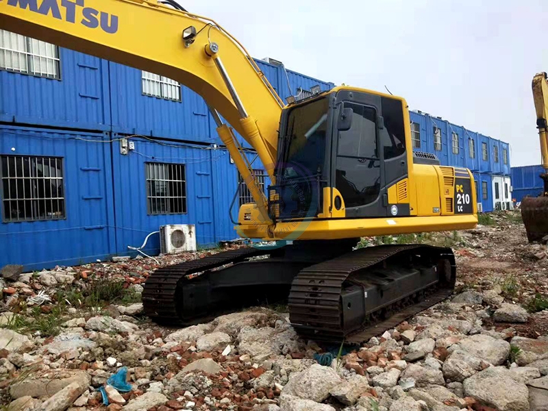 Used Komatsu PC210 21ton Excavator Second Hand Digger