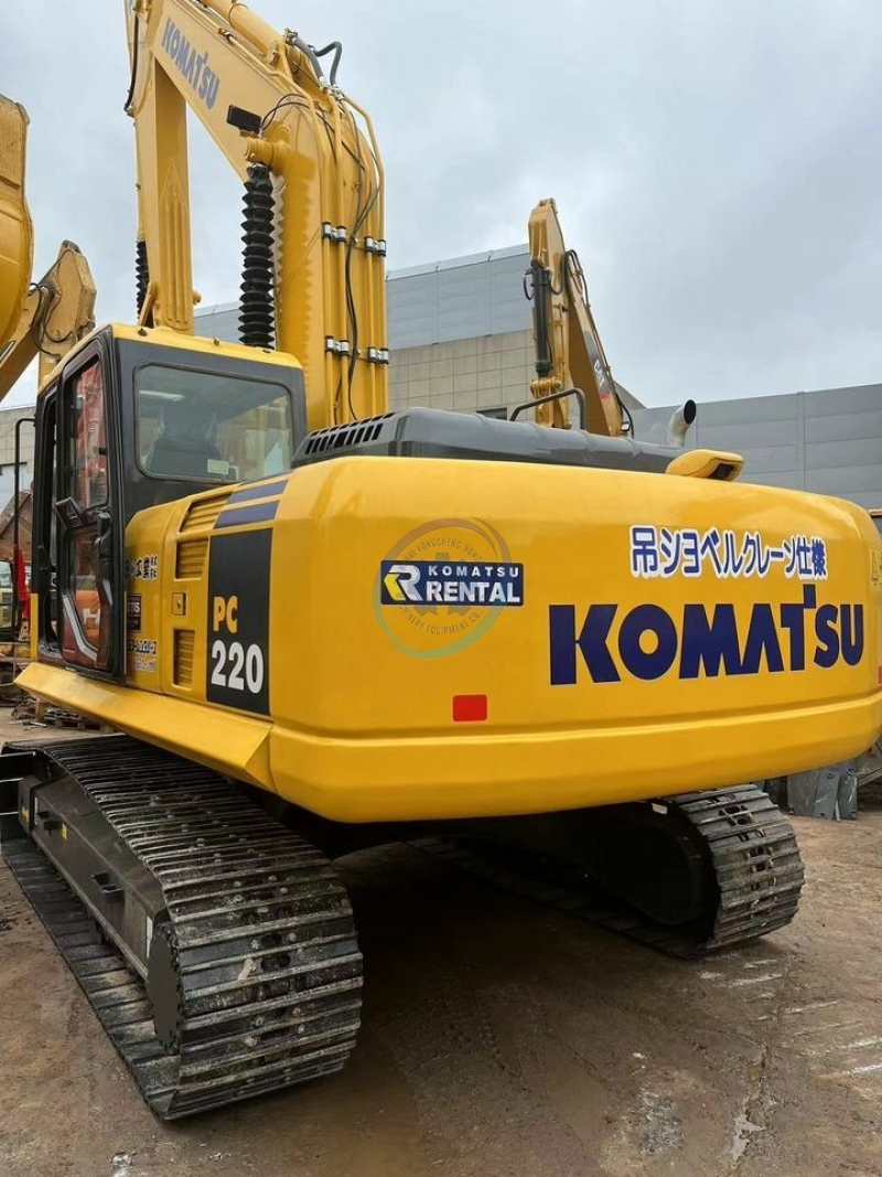 Original 22 Ton Second Hand Secondhand Used komatsu  Pc220-7 Excavator Digger for Sale