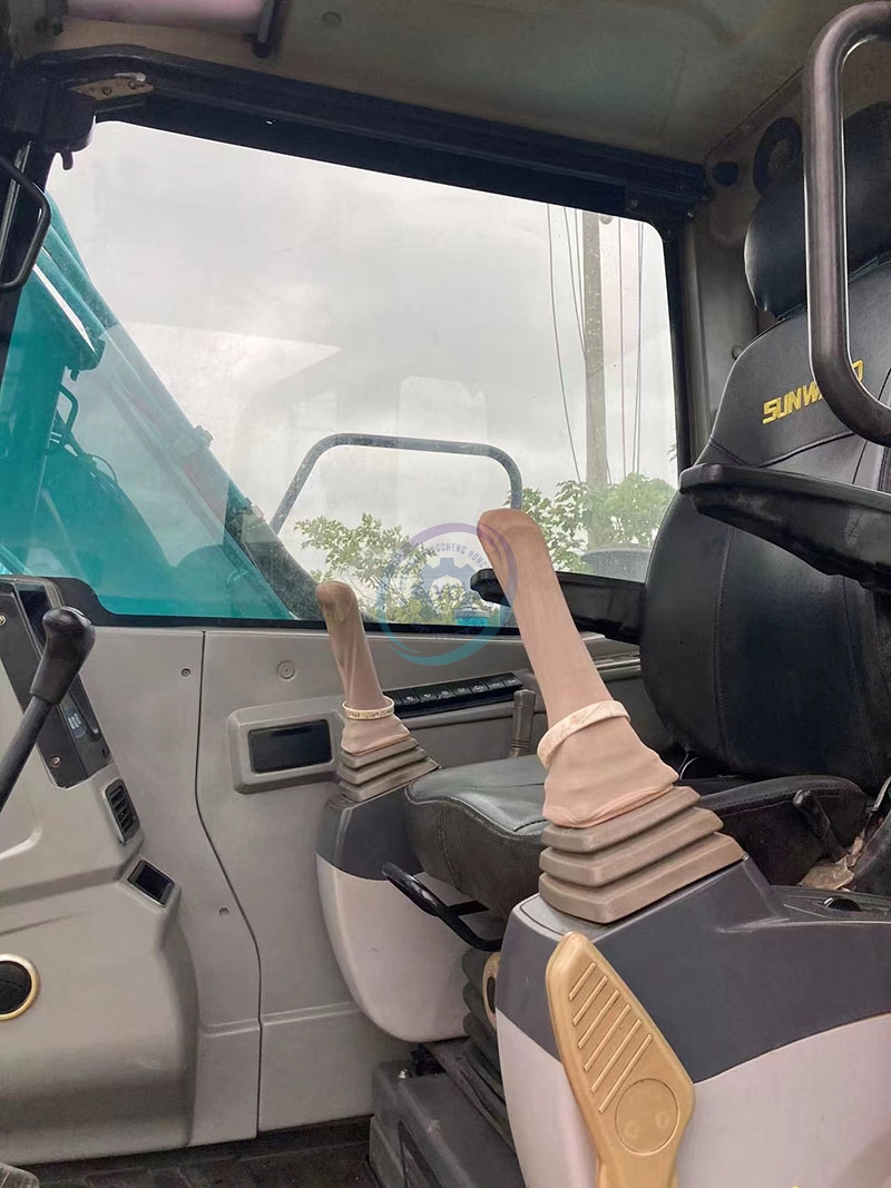 Used Excavators Sunwardd SWE90E for Sale in Shanghai Earthmoving Machinery Good Condition Low Hours