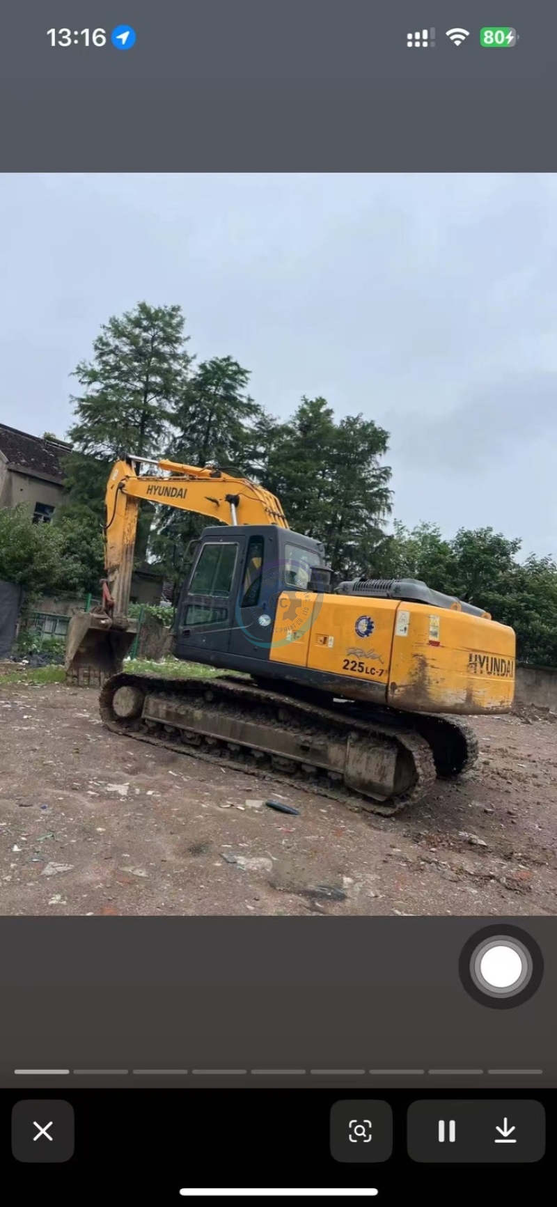Used Hyundai 225LC-7 Excavator for Sale