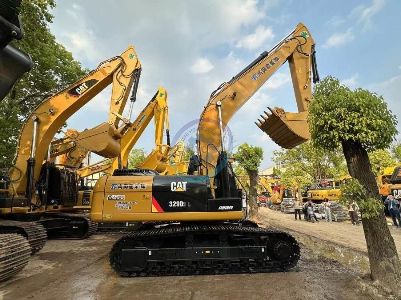 Engineering Construction Used CAT Excavator 329D2L Earth Moving Equipment