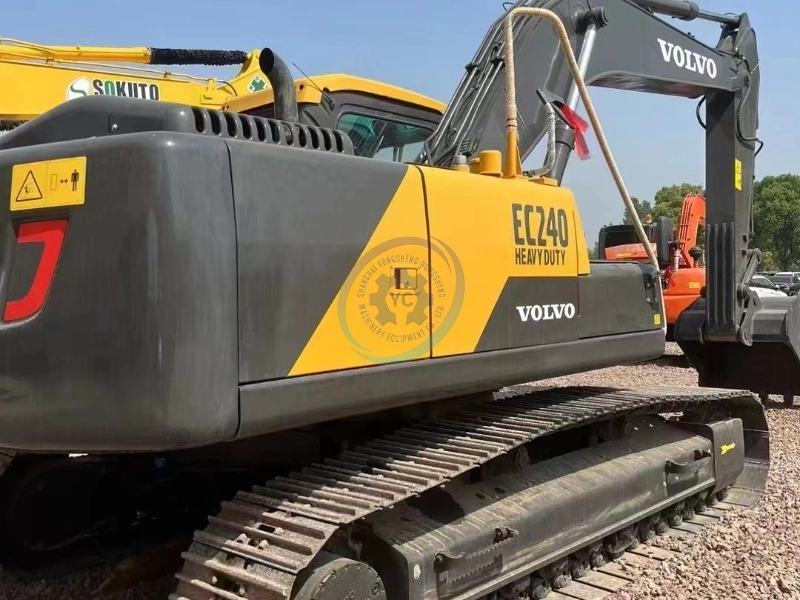 Orginal Sweden Brand Volvo EC240 Used Excavator EC240B Prime Large Excavator EC240B Excavator 24 Tons for Sale