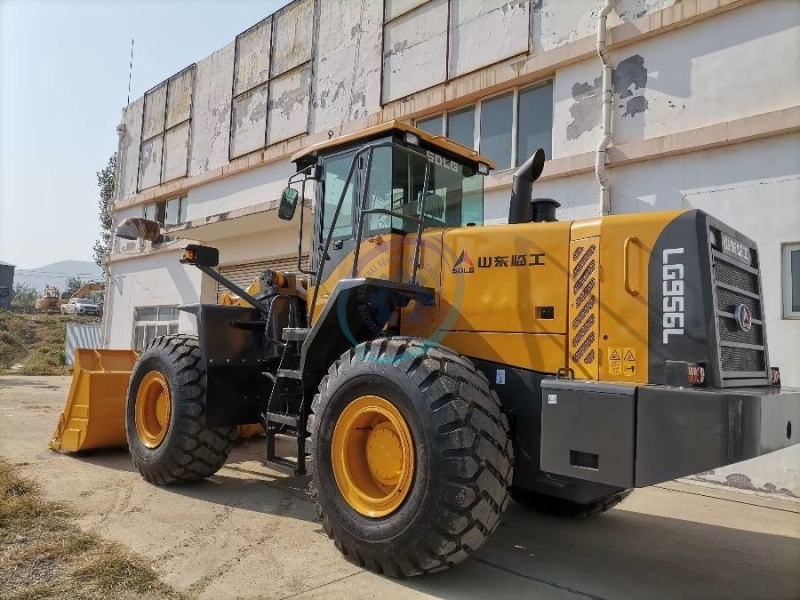 6 Ton Second Hand Wheel Loader Front End SDLG LG956L